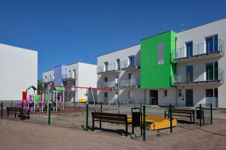 Budowa komunalnych budynków wielorodzinnych, ul. Liryczna