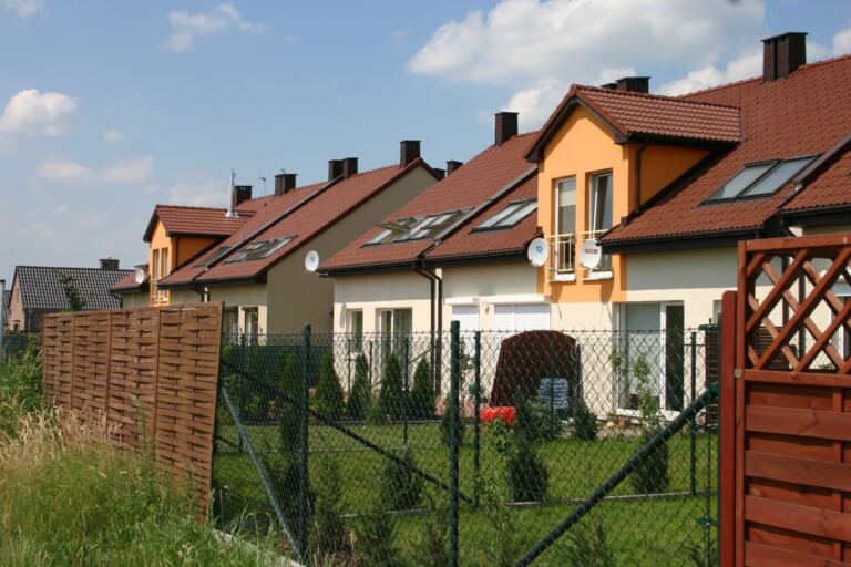 Budowa budynków mieszkalnych, os. Leśne