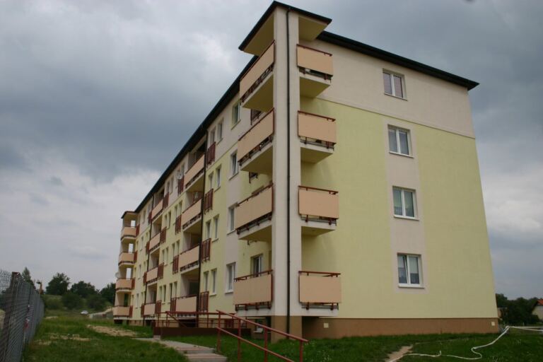 Budowa budynków mieszkalnych, os. Puchalskiego