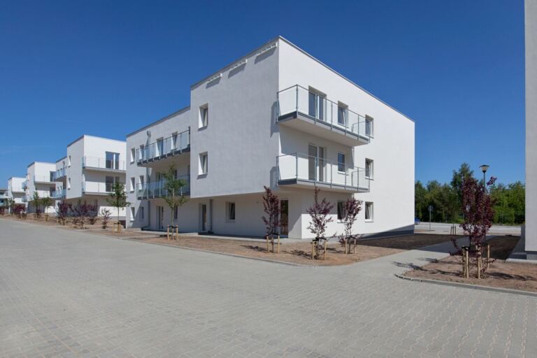 Budowa komunalnych budynków wielorodzinnych, ul. Liryczna