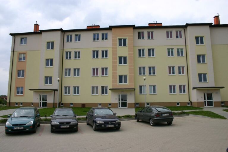 Budowa budynków mieszkalnych, os. Puchalskiego