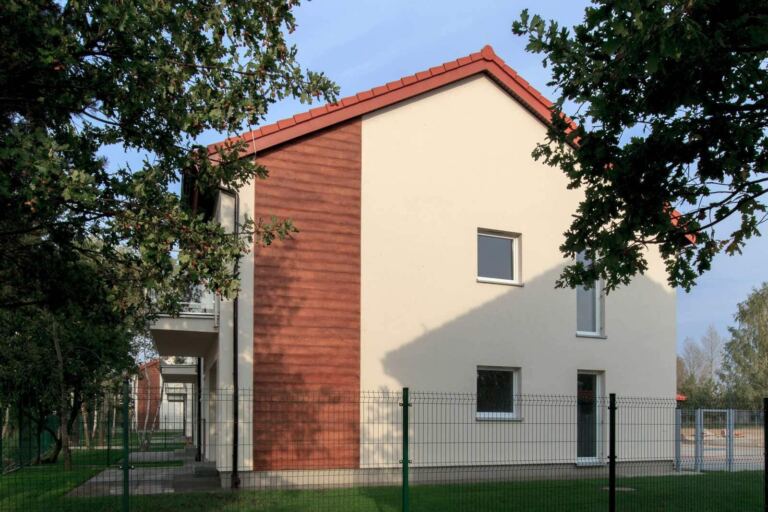 Budowa budynków 1-rodzinnych 2-lokalowych bliźniaczych, ul. Suwalska