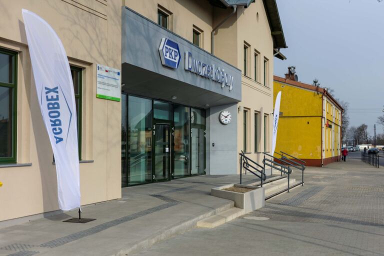 Renowacja Dworca Kolejowego w Opalenicy