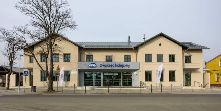 Renowacja Dworca Kolejowego w Opalenicy