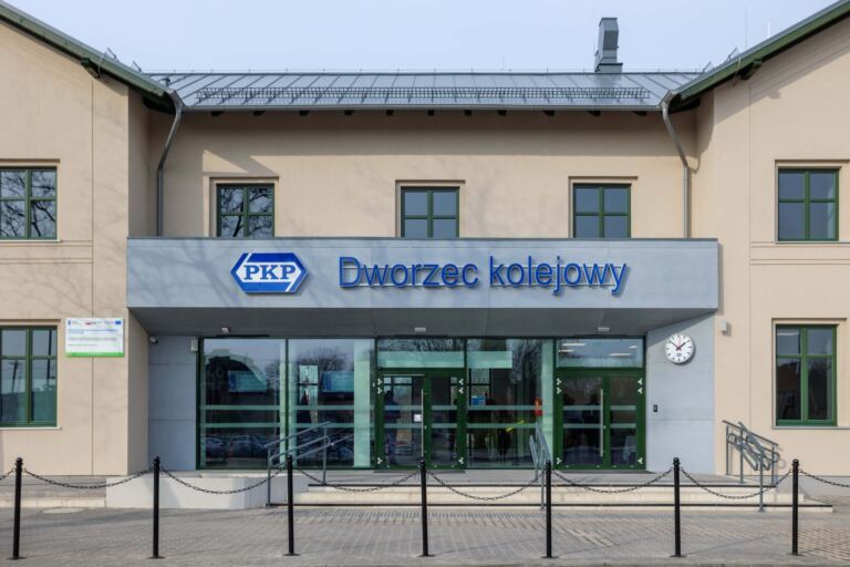 Renowacja Dworca Kolejowego w Opalenicy