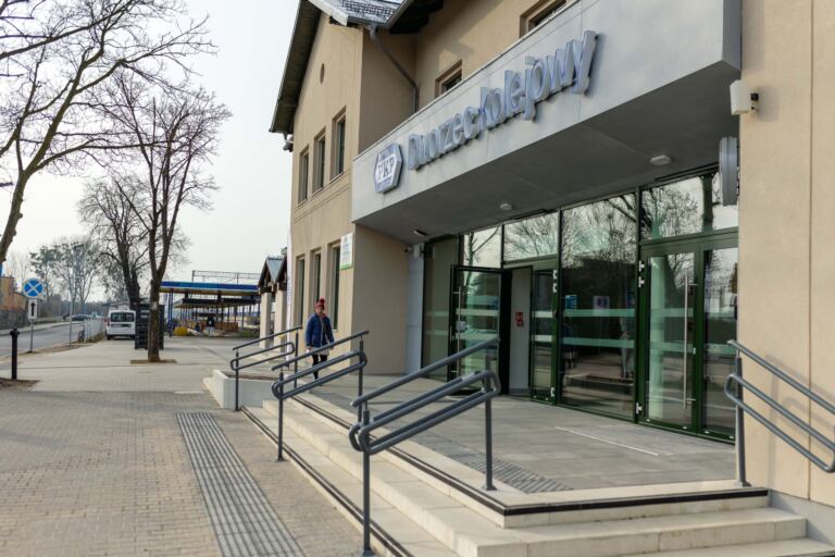 Renowacja Dworca Kolejowego w Opalenicy