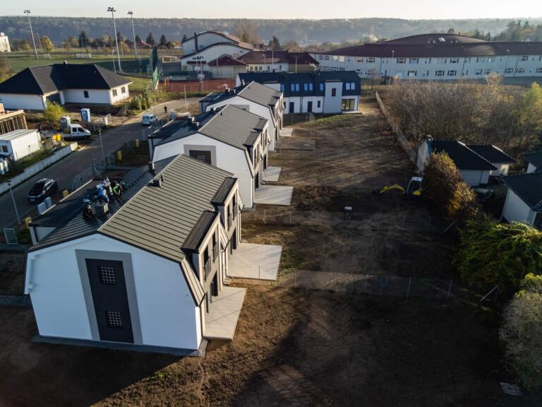 Budowa budynków 1-rodzinnych, ul. Spacerowa