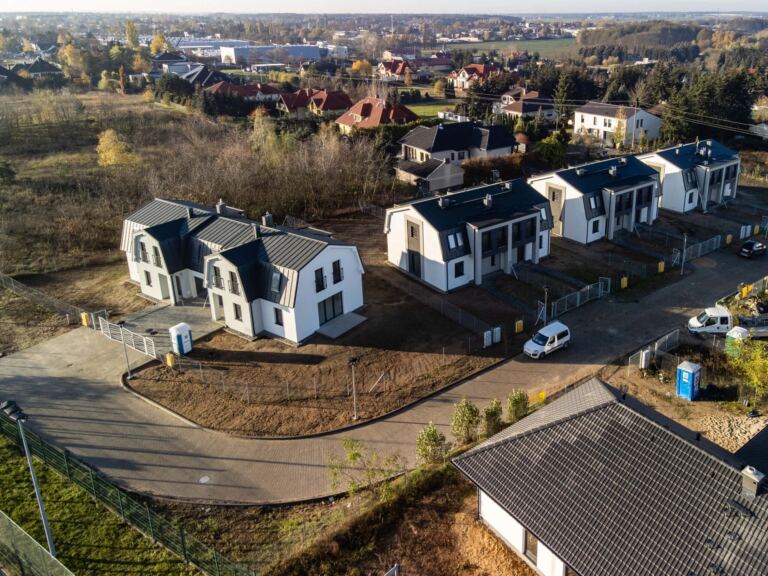 Budowa budynków 1-rodzinnych, ul. Spacerowa
