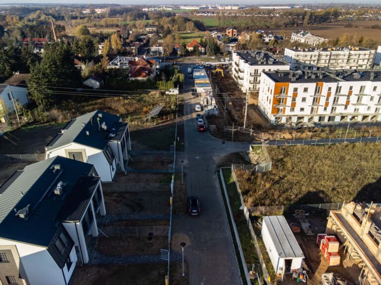 Budowa budynków 1-rodzinnych, ul. Spacerowa