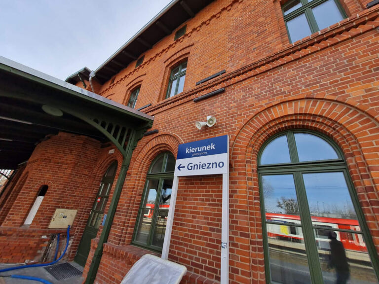 Przebudowa i remont dworca kolejowego w Pobiedziskach