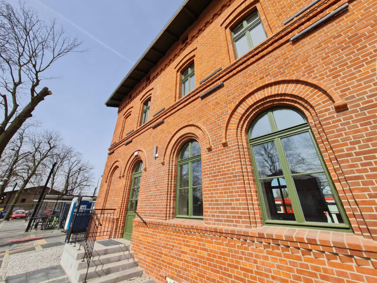 Przebudowa i remont dworca kolejowego w Pobiedziskach