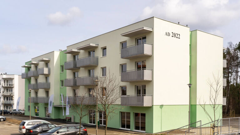 Budowa budynków wielorodzinnych, ul. Suwalska