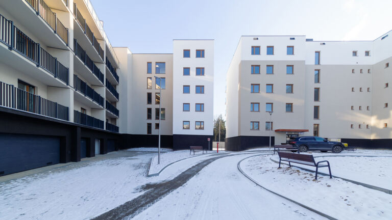 Budowa budynków wielorodzinnych, ul. Sportowa/Staszica