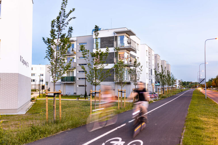 Budowa budynków wielorodzinnych - 4MW, ul. Moniki Cegłowskiej