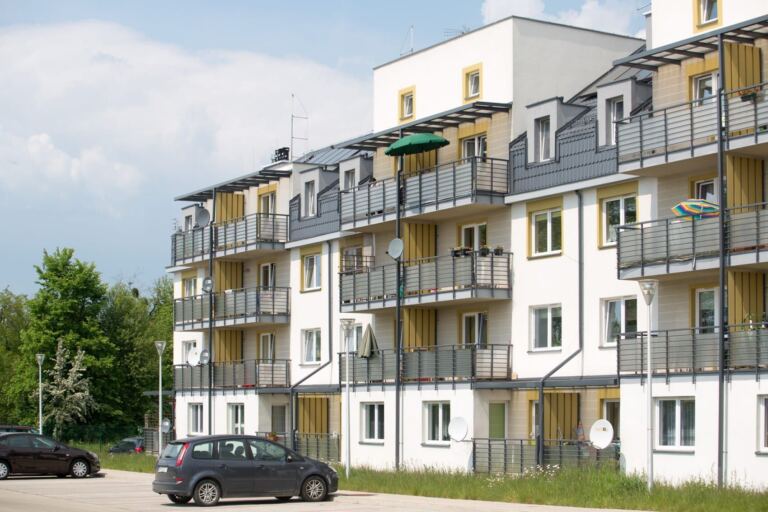 Budowa budynków wielorodzinnych, ul. Wysoka
