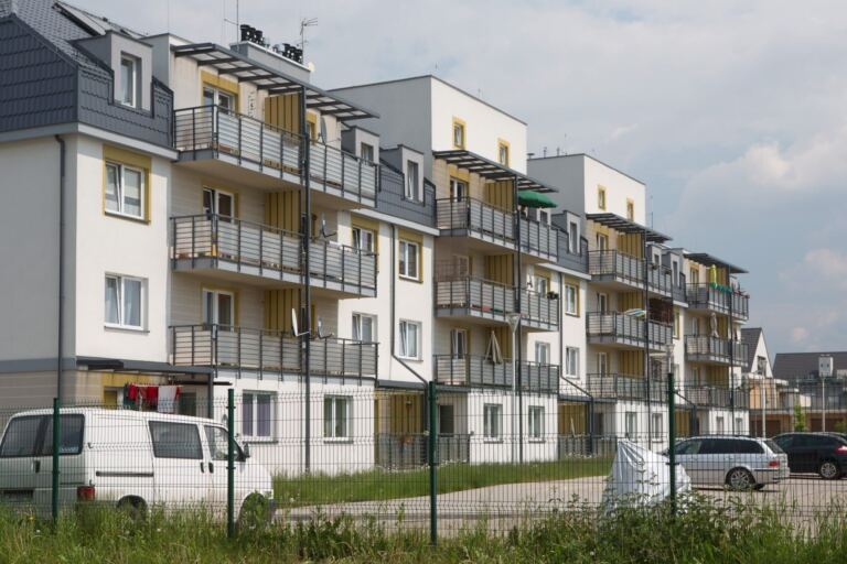 Budowa budynków wielorodzinnych, ul. Wysoka