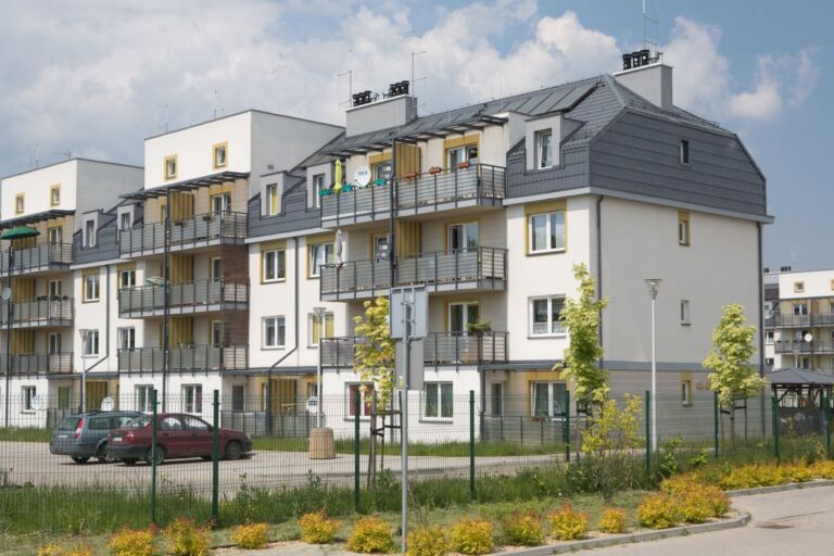 Budowa budynków wielorodzinnych, ul. Wysoka