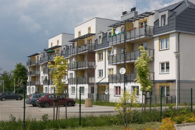 Budowa budynków wielorodzinnych, ul. Wysoka