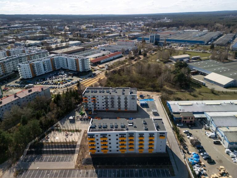 Budowa budynków wielorodzinnych przy ul. Jagiellonki w Zielonej Górze