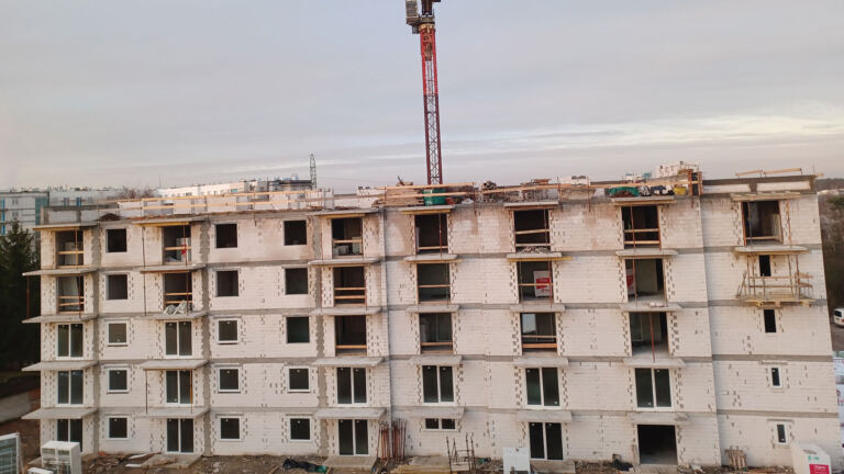 Budowa budynków wielorodzinnych przy ul. Jagiellonki w Zielonej Górze