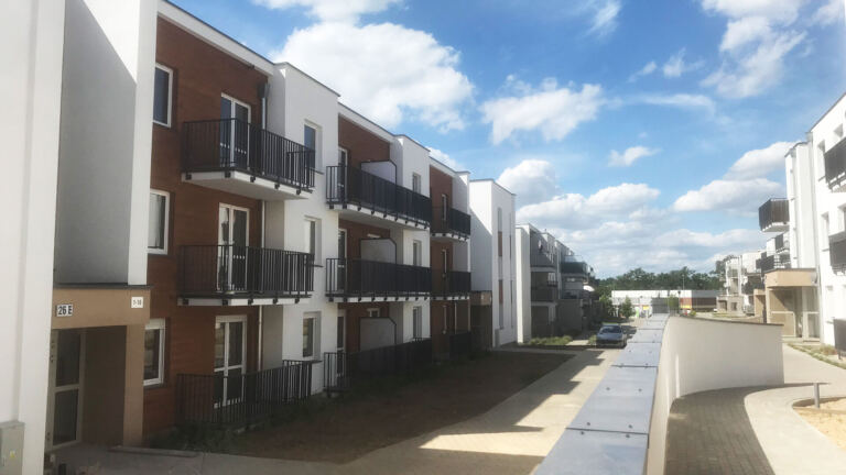 Budowa budynków apartamentowych, ul. Szamotulska