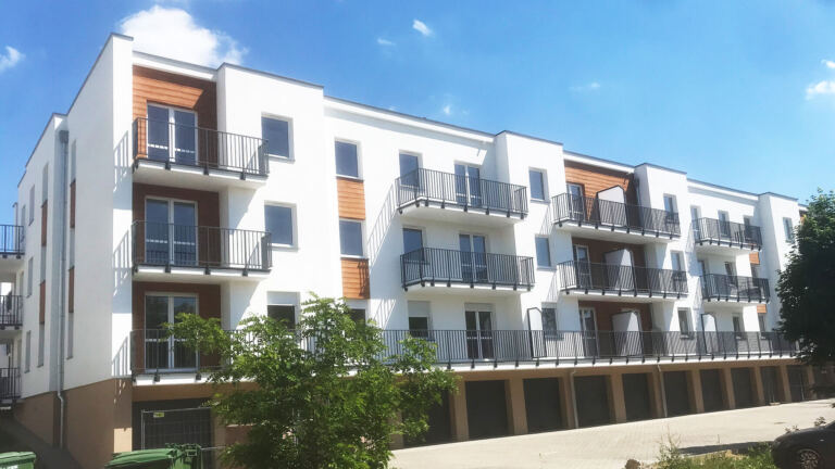 Budowa budynków apartamentowych, ul. Szamotulska