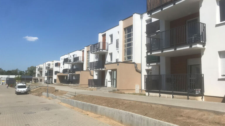 Budowa budynków apartamentowych, ul. Szamotulska