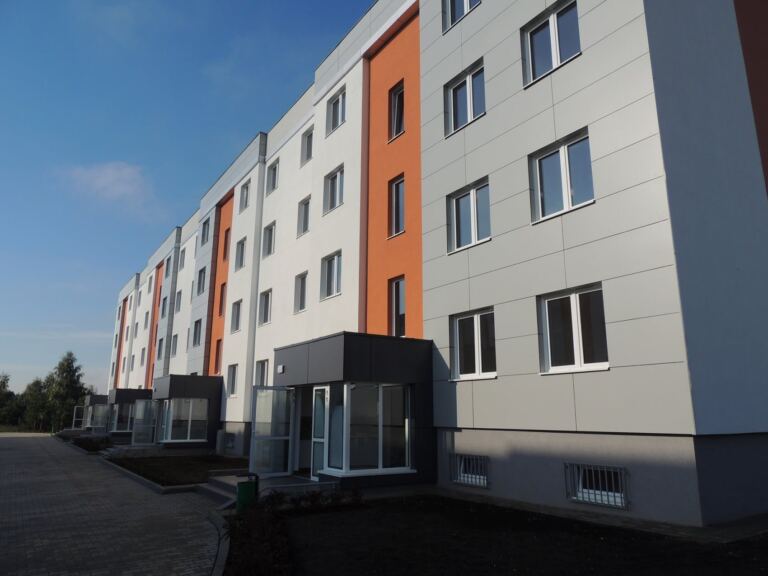 Budowa budynków wielorodzinnych, ul. Sybiraków 14 i 16