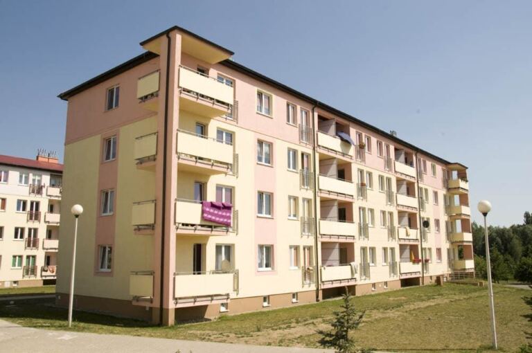 Budowa budynków mieszkalnych, os. Puchalskiego