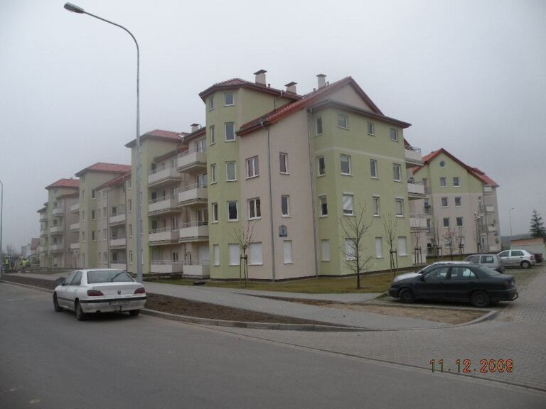 Budowa budynku wielorodzinnego, ul. Fieldorfa 1