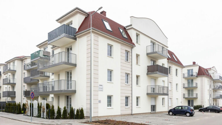 Budowa budynków wielorodzinnych, ul. Radosna