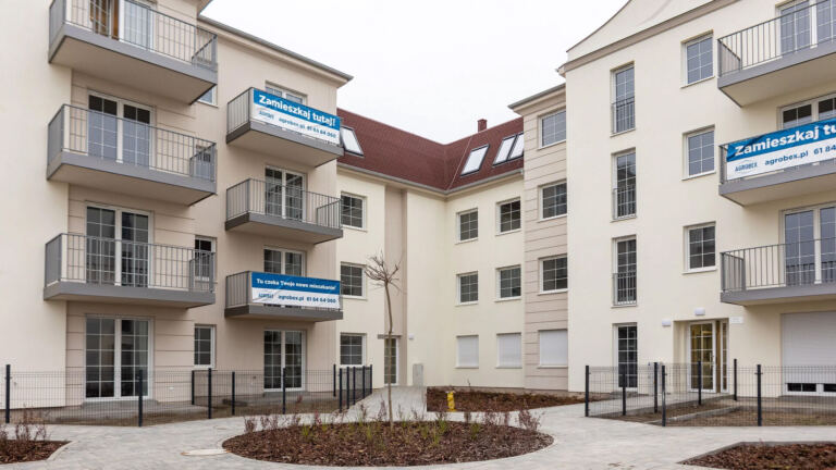 Budowa budynków wielorodzinnych, ul. Radosna
