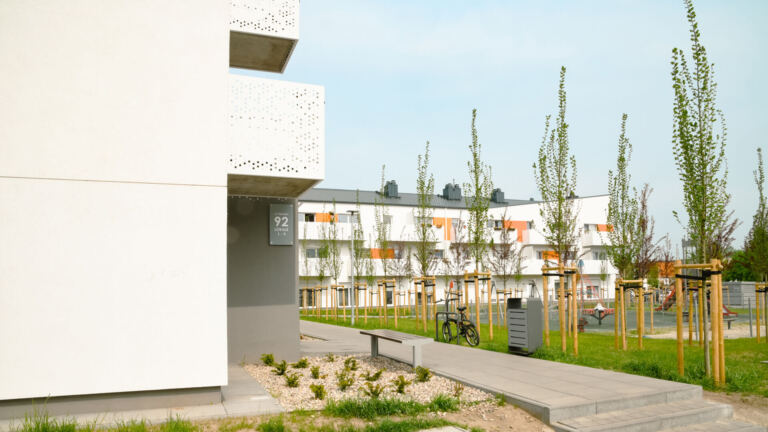 Budowa komunalnych budynków wielorodzinnych, ul. Opolska
