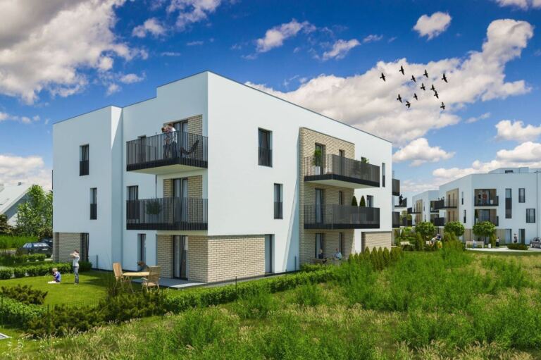 Budowa budynków wielorodzinnych, ul. Kutrzeby