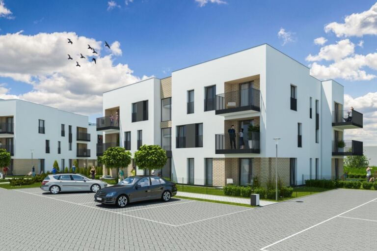 Budowa budynków wielorodzinnych, ul. Kutrzeby
