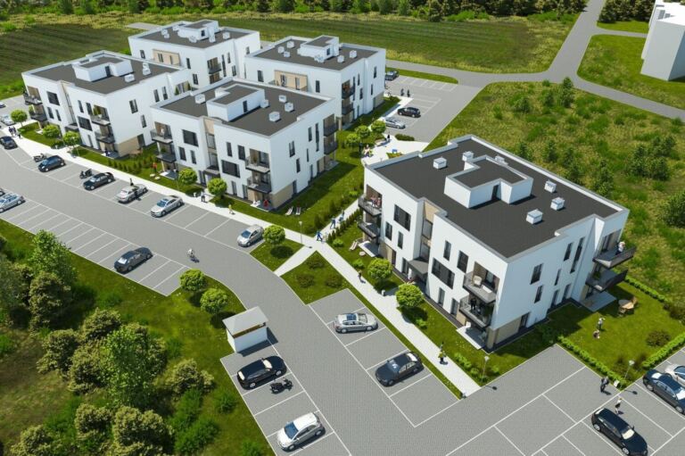 Budowa budynków wielorodzinnych, ul. Kutrzeby