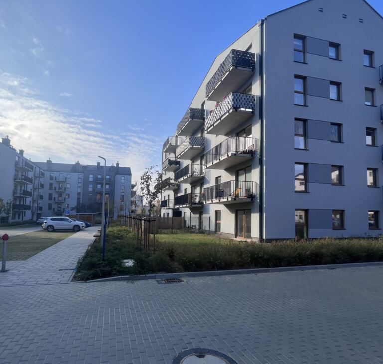 Budowa budynków wielorodzinnych, ul. Sielawy